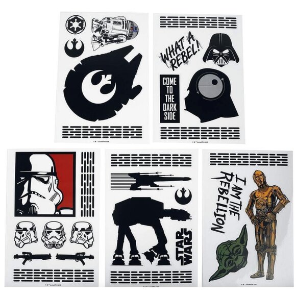 Star Wars Tech Gadget Decal Stickers - 29 Reusable Decals - Picture 2 of 2